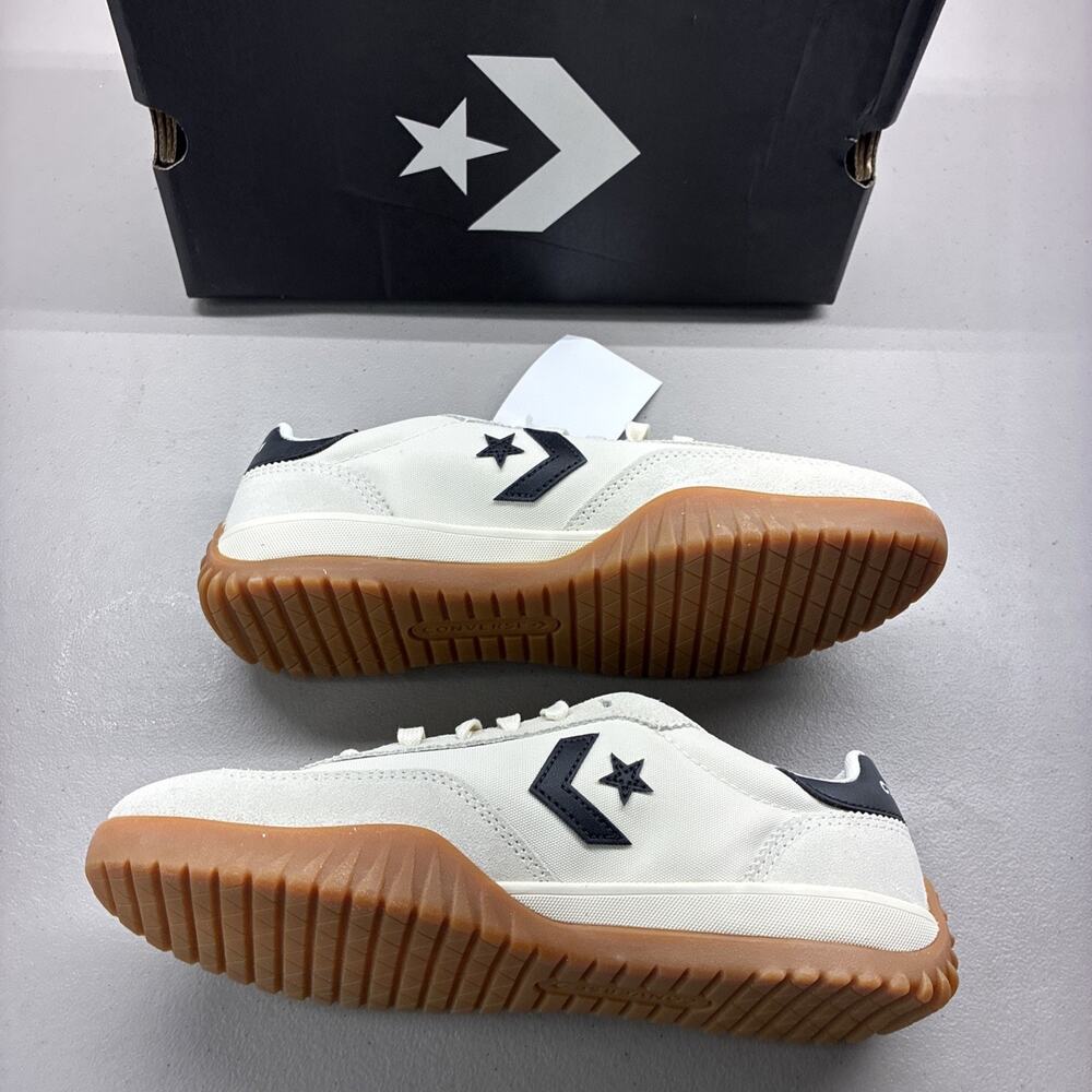 Converse Run Star Trainer Low-Top Egret/Black/Honey Men’s 6 / Women’s 7.5 New - Picture 2 of 6